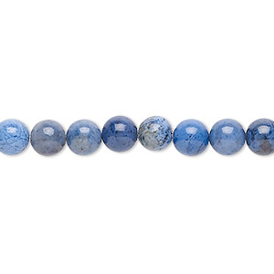Bead, sunset dumortierite (natural), 6mm round, B grade, Mohs hardness 6-1/2 to 7. Sold per 15-1/2&quot; to 16&quot; strand.