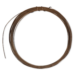 Wire, Wrapit®, Jeweler's Antique Bronze, dead-soft, round, 24