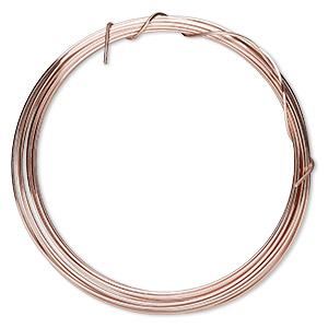 Wire-Wrapping Wire Rose Gold Plated/Finished Pinks