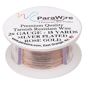 Wire, ParaWire™, copper, round, 18 gauge. Sold per 7-yard spool. - Fire  Mountain Gems and Beads