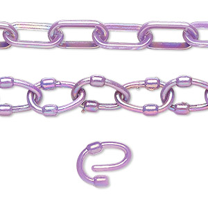 Unfinished Chain Other Plastics Purples / Lavenders