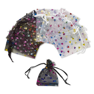 Pouches Organza Mixed Colors