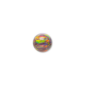 Beads Mexican Opal Multi-colored