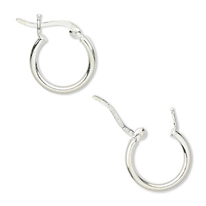 Earrings cabochon hanging earrings silver 12 mm hanging earings silver