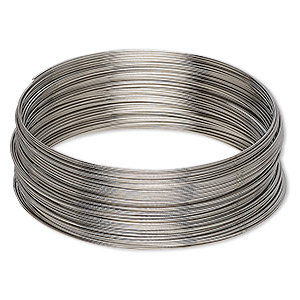 Memory Wire Stainless Steel Silver Colored