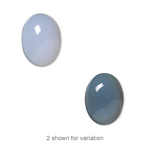 Calibrated Size Oval Shape Jewelry Making Super Quality Onyx Smooth Gemstone above 29 mm 71 carat AAA+ 2 pcs Aqua Chalcedony Cabochon