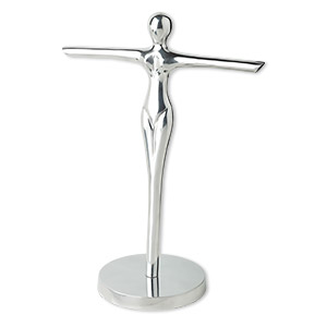 Display, aluminum, 13-1/4 x 10 x 5-1/4 inch mannequin. Sold individually.