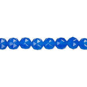 Beads Grade B Blue Agate