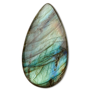 PEAR Labradortite Gemstone Cabochon Labradorite Multi Fire Loose Gemstone Labradorite Hand Made stone Wire Wrap Gift For her 38Crt 31x21x7MM