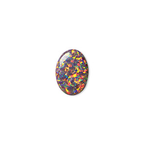 Cabochons Mexican Opal Multi-colored