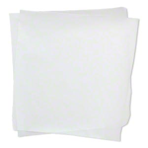 Non-stick sheet, Teflon&reg;, white, 12-inch square. Sold per pkg of 2.