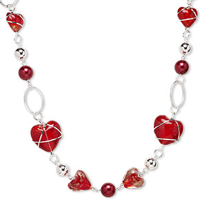 Continuous Loop Reds Everyday Jewelry