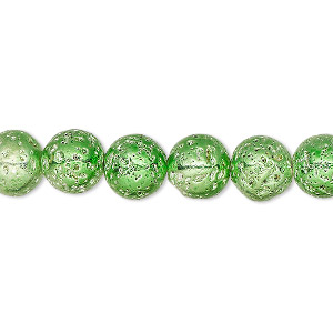 Beads Lava Greens
