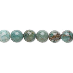 Fashion 8 mm naturel vert jade ronde Gems beads silver Hook Dangle Boucles d'oreilles AA 