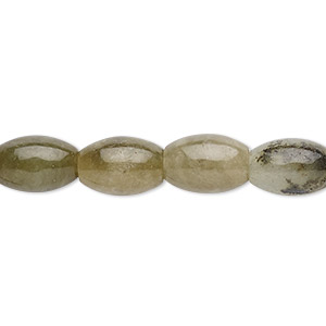 Bead, jadeite (natural), 12x8mm round tube with 0.5-1.5mm hole, C grade, Mohs hardness 6-1/2 to 7. Sold per 15-1/2&quot; to 16&quot; strand.