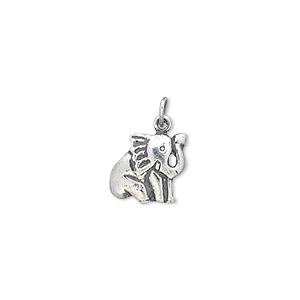 Charms Sterling Silver Silver Colored