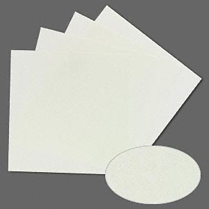 3M&#153; Wetordry&#153; Polishing Paper, silicon carbide, light green, 8000 grit, 5x5-inch square. Sold per pkg of 4.