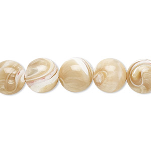 Beads Mother-Of-Pearl Beige / Cream
