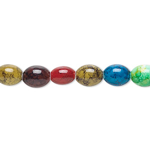 Beads Glass Mixed Colors
