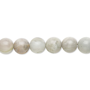 Bead, Picasso &quot;jasper&quot; (onyx marble) (natural), 8mm round, B grade, Mohs hardness 3. Sold per 15-1/2&quot; to 16&quot; strand.