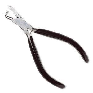AAProTools 5-1/2 Nylon Jaw Ring Bending Pliers Jewelry Making Non-Marring  Pliers (Black Dip)