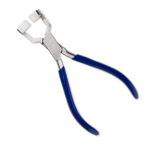 5-1/2 Non-marring Round Jaw Flat Nose Nylon Pliers W/ Springs