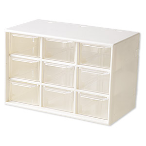 8 Vanity Pull Out Organizer W/9 Poly Bins