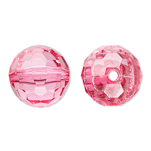 Beads Acrylic Pinks