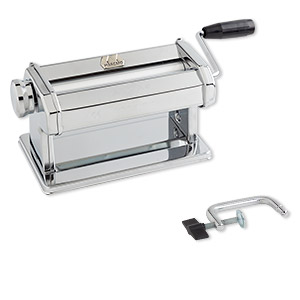 Poly-roller machine, Marcato® Atlas 180 Roller, plastic with chrome- and  nickel-plated steel, black, 9 x 8-1/2 x 7 inches. Sold individually. - Fire  Mountain Gems and Beads