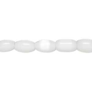 Bead, Bead Landing™, plastic, white, 9-13mm round. Sold per pkg of 40. -  Fire Mountain Gems and Beads