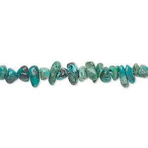 Bead, turquoise (dyed / stabilized), mini nugget, Mohs hardness 5 to 6. Sold per 15-1/2&quot; to 16&quot; strand.