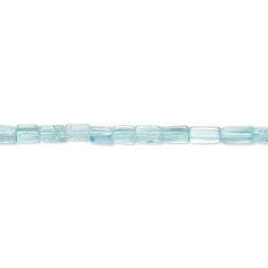 Bead, apatite (natural), 3x2mm-6x3mm hand-cut rectangle, C grade, Mohs hardness 5. Sold per 15-1/2&quot; to 16&quot; strand.