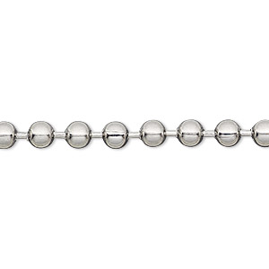 24 inch 2.4mm Stainless Steel Ball Chain Necklace
