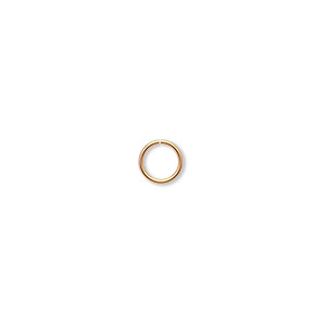 Open Jump Rings Karat Gold Gold Colored