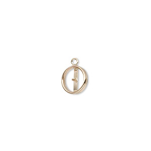 Bezel, 14Kt gold, 7-7.5mm pearl peg. Sold individually.