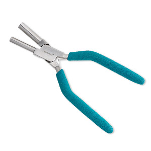 Pliers, Wubbers&reg; Designer Mandrel, large bail-making, steel and rubber, 7-1/4 inches. Sold individually.