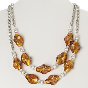 Other Necklace Styles Browns / Tans Everyday Jewelry