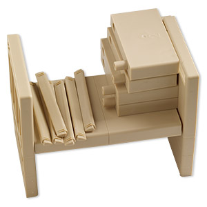 Loom, Versa-Loom&#153;, plastic, tan, 16x4 inches with 2- to 15-inch looming length. Sold individually.