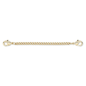 Chain Extenders Gold Plated/Finished Gold Colored
