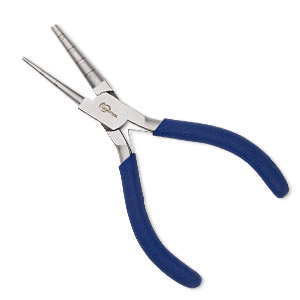 Pliers, EUROTOOL&reg;, AccuLoop&#153;, looping, steel and rubber, dark blue, 6-1/2 inches. Sold individually.