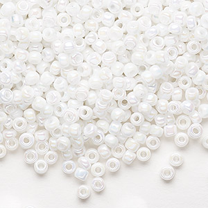 Seed Beads Glass Whites