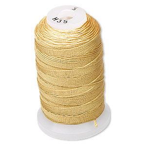 Thread Silk Gold Colored