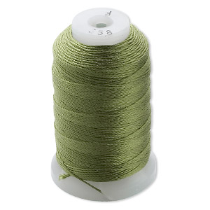 Silk Thread for Beading Size #6 140Yds-BCR-SLK-F