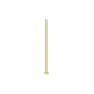 Standard Head Pins Gold-Filled Gold Colored