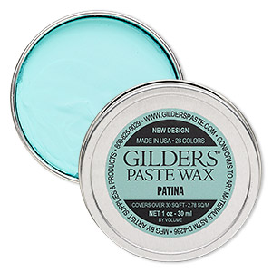 Wax paste, Gilders Paste&reg;, patina. Sold per 1-ounce canister.