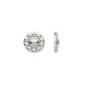 Hot-fix Rhinestuds Silver Plated/Finished Silver Colored
