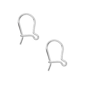 Serdokntbig Sterling Silver Fish Hook Earrings Earwires w/Coil
