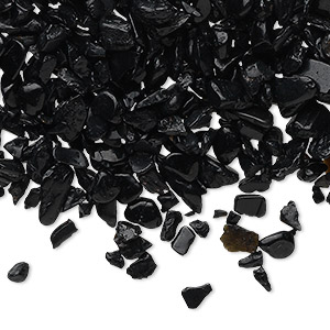Inlay chip, black tourmaline (natural), mini undrilled chip, Mohs hardness 7 to 7-1/2. Sold per 50-gram pkg, approximately 550-700 pieces.