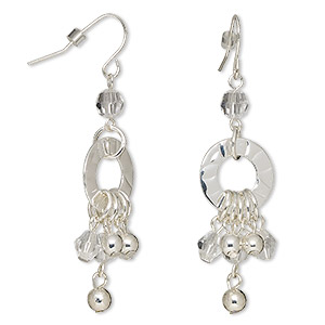 Fishhook Earrings Silver Colored Everyday Jewelry