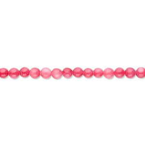 Coral pearl necklace – Maison Mohs